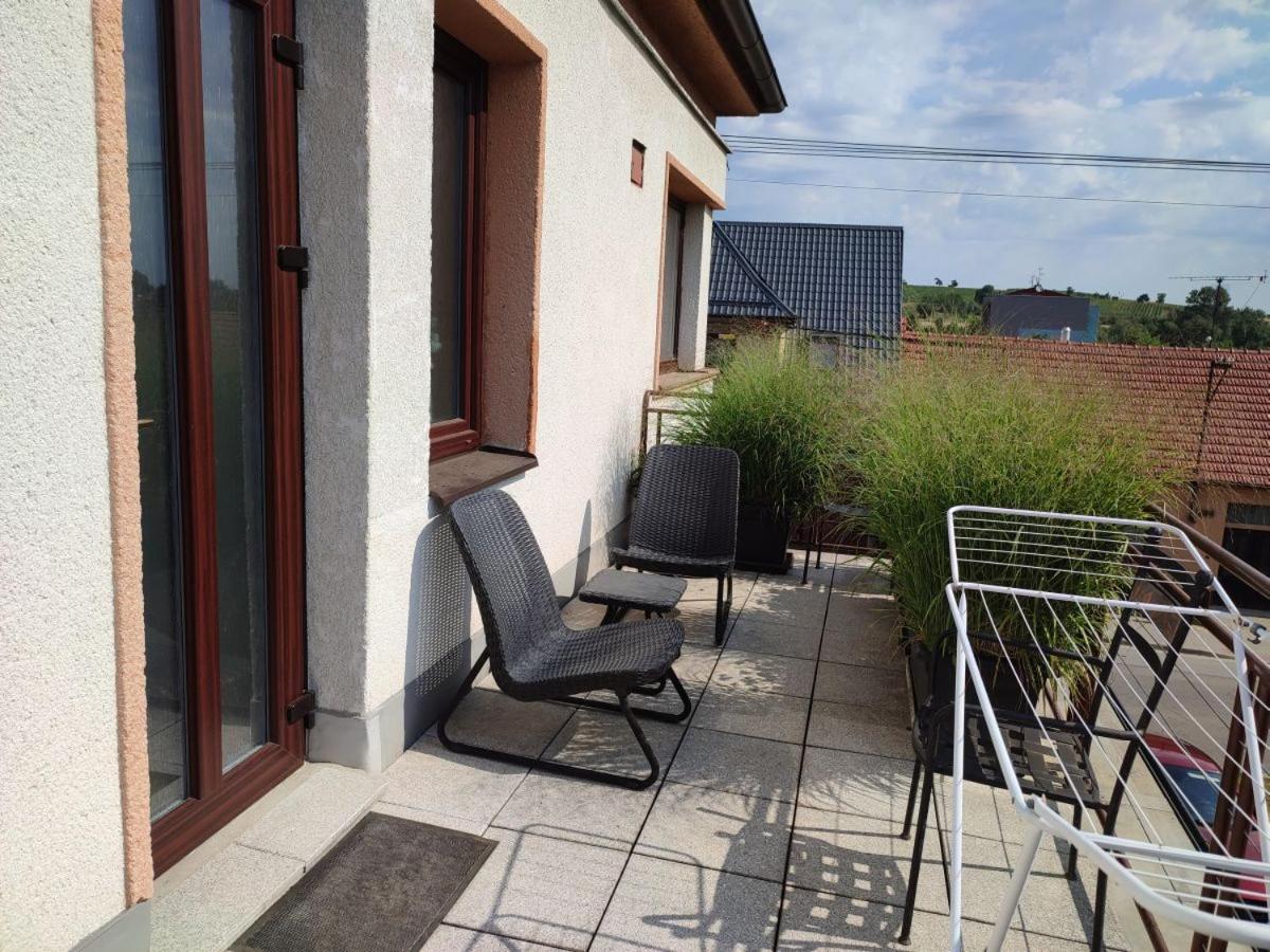 Apartmán Lenka Borsice Exteriér fotografie